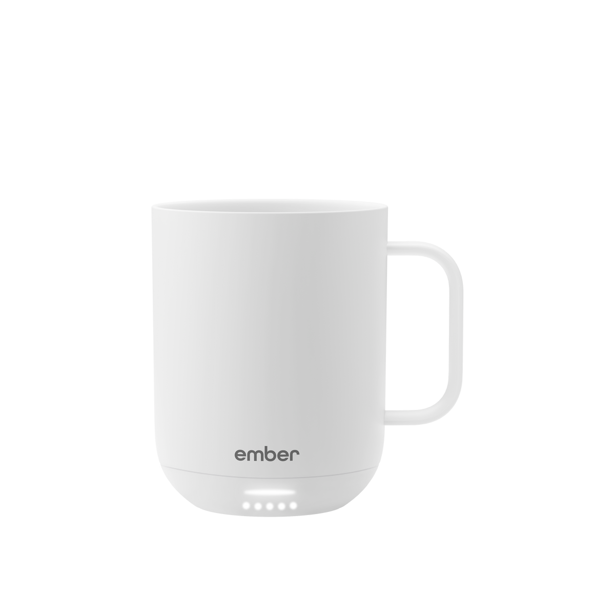 Ember Mug 3 in White, 10 oz, front view