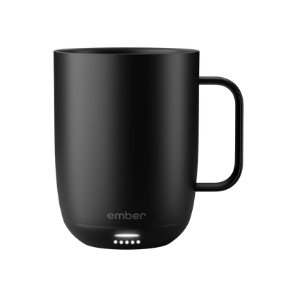 Ember Mug 3 in Black, 14 oz, front view