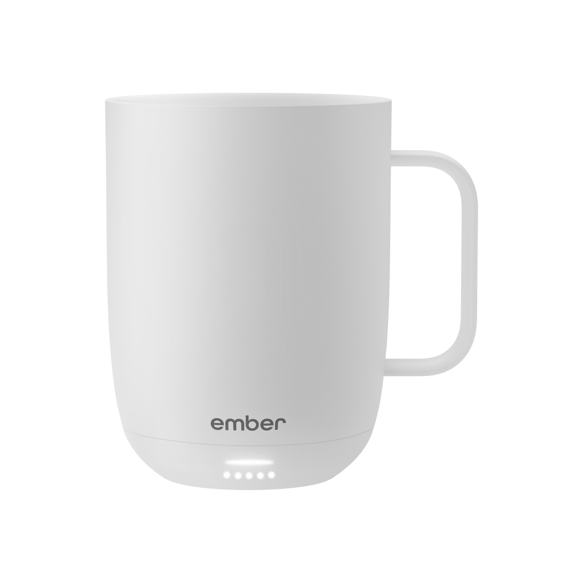 Ember Mug 3 in White, 14 oz, front view